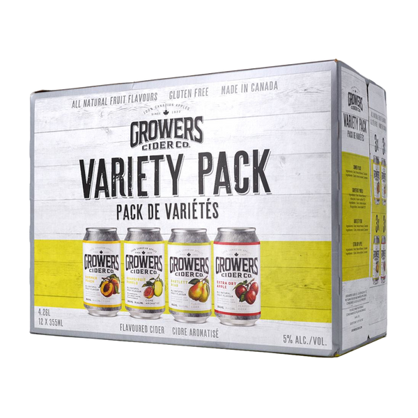 Growers Cider Variety Pack - 12 x 355mL