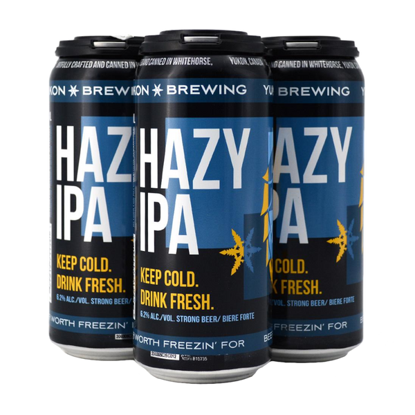 Yukon Brewing Hazy IPA - 4 x 473mL