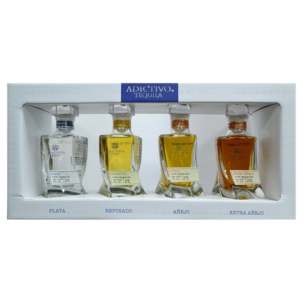 Adictivo Tequila Gift Pack - 4 x 50mL