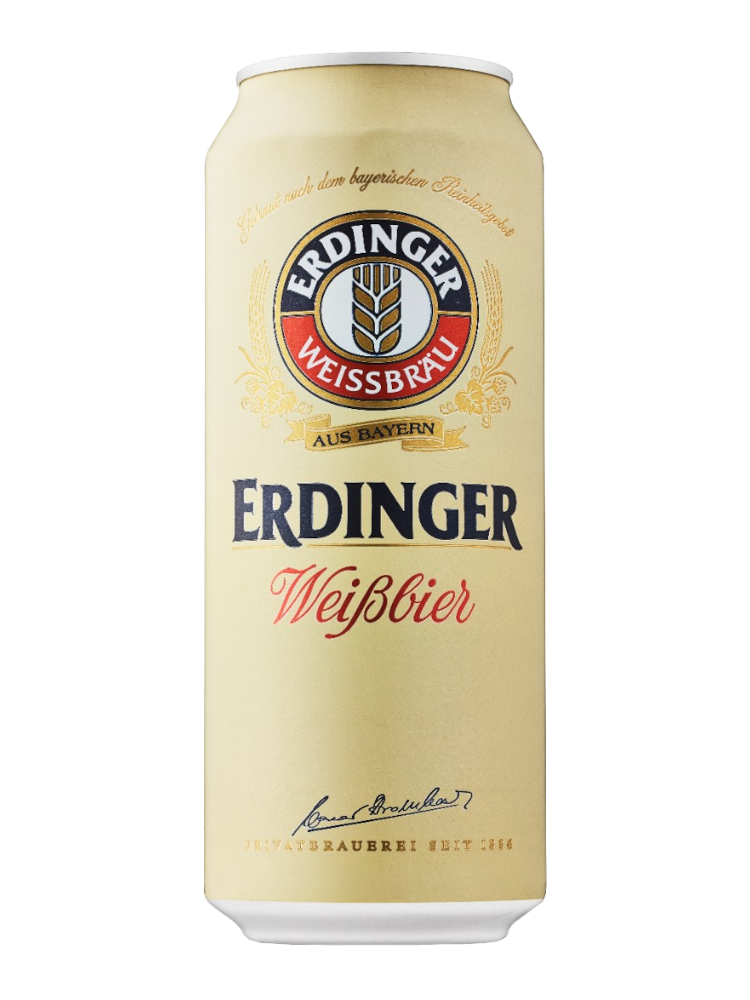 Erdinger Weissbier - 4 x 500mL