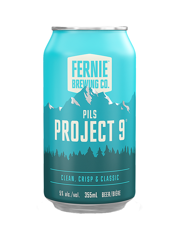 Fernie Brewing Project 9 Pils - 6 x 355mL