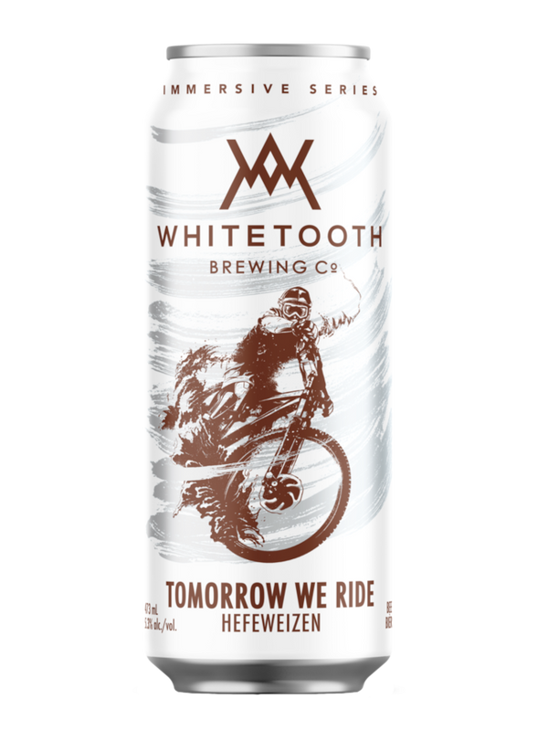 Whitetooth Tomorrow We Ride Hefeweizen - 4 x 473mL