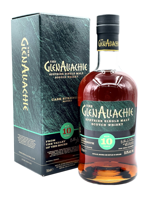 GlenAllachie 10 Year Old Cask Strength Whisky - Batch 5