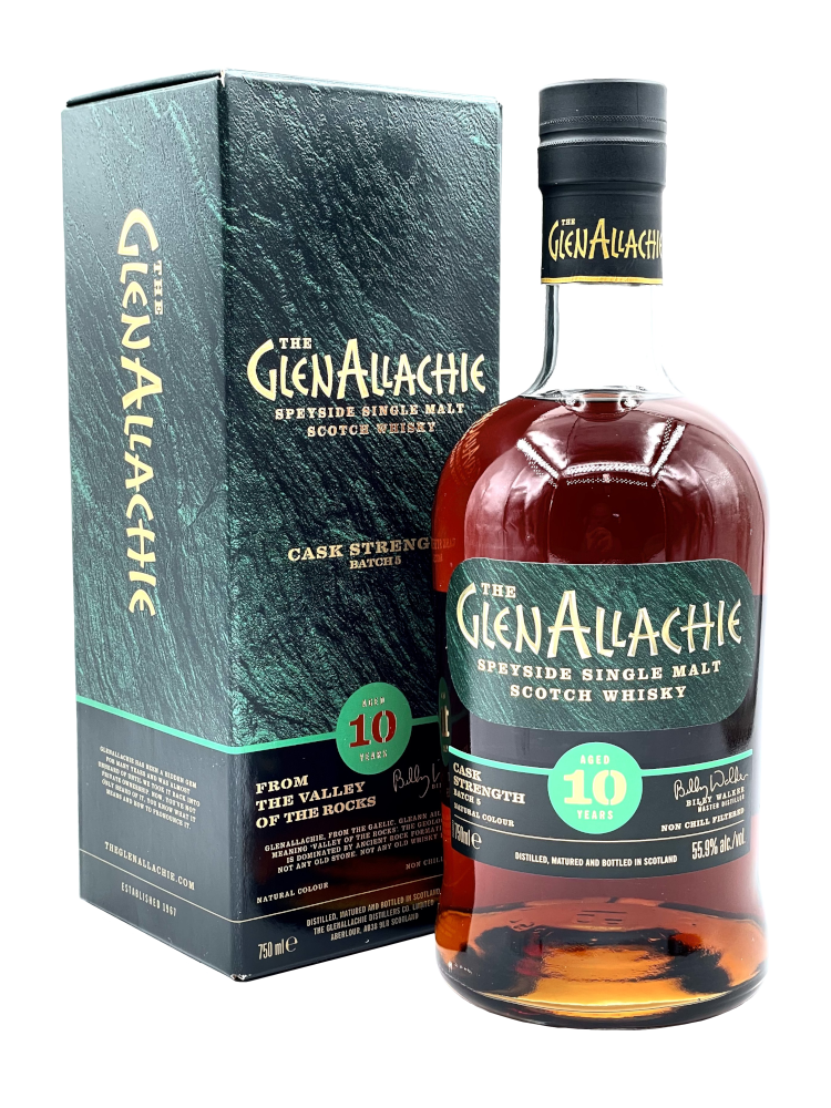 GlenAllachie 10 Year Old Cask Strength Whisky - Batch 5