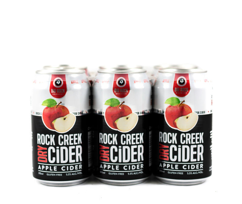 Rock Creek Dry Apple Cider - 6 x 355mL