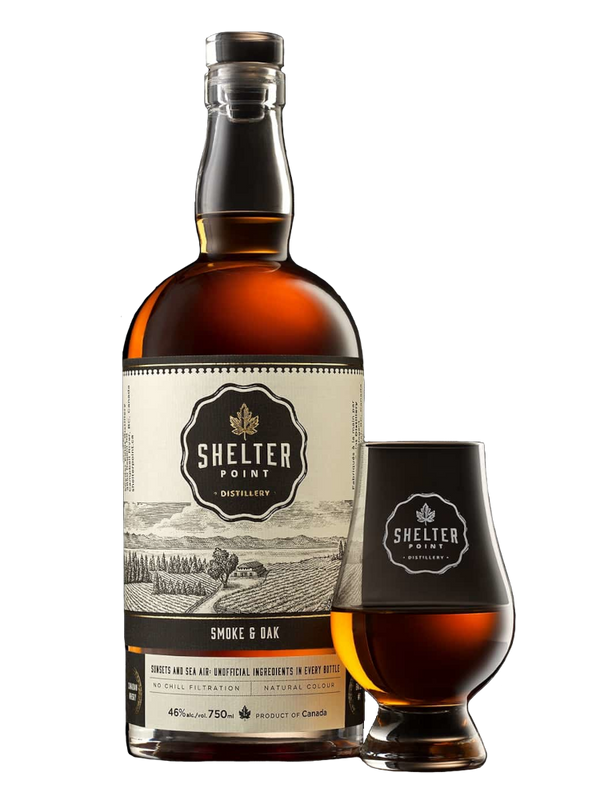 Shelter Point Smoke & Oak Single Malt Whisky