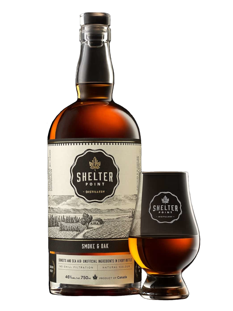 Shelter Point Smoke & Oak Single Malt Whisky