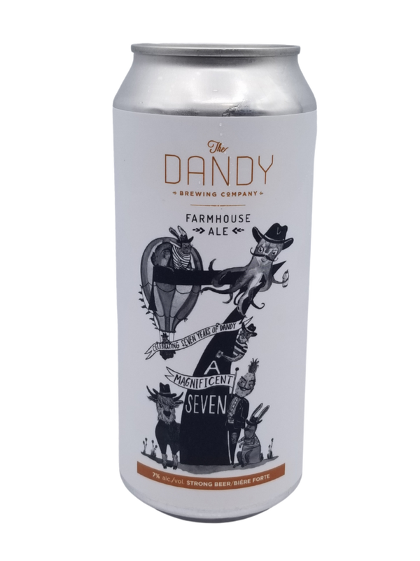 Dandy Brewing A Magnificent Seven Farmhouse Ale - 4 x 473mL