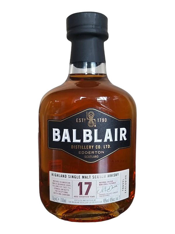 Balblair 17 Year Old Single Malt Whisky
