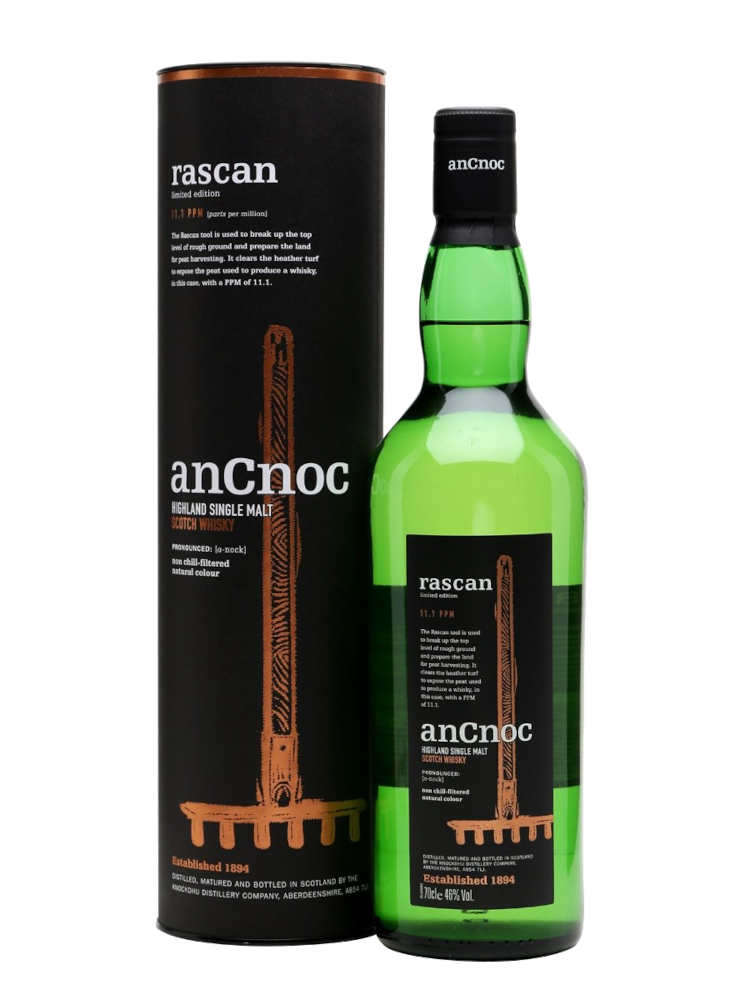 AnCnoc Rascan Peated Single Malt Whisky