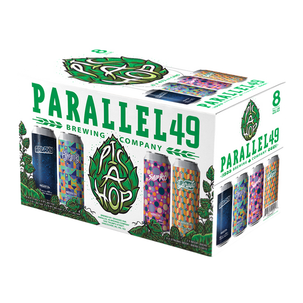 Parallel 49 Pic-A-Hop Variety Pack - 8 x 473mL