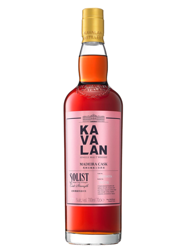 Kavalan Solist Madeira Cask Single Malt Whisky (55.6% ABV)