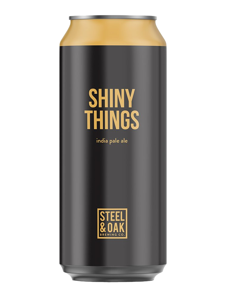 Steel & Oak Shiny Things IPA - 4 x 473mL
