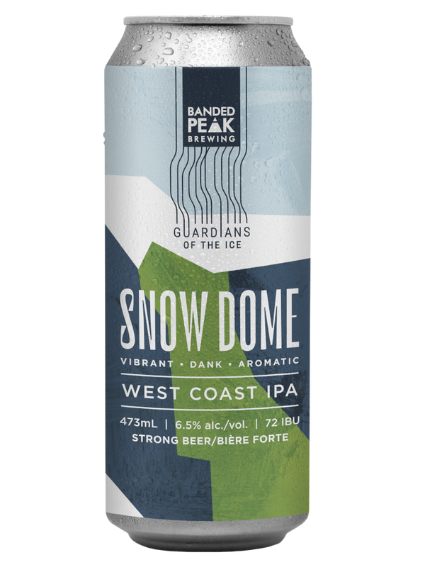 Banded Peak Snow Dome West Coast IPA - 4 x 473mL