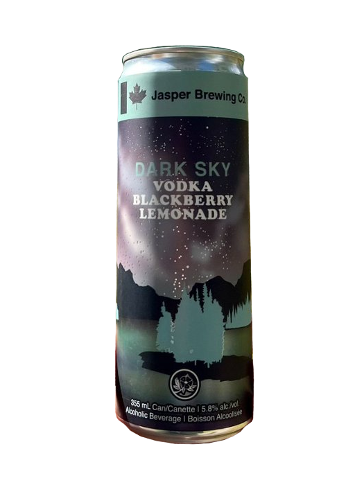 Jasper Brewing Dark Sky Vodka Blackberry Lemonade - 4 x 355mL