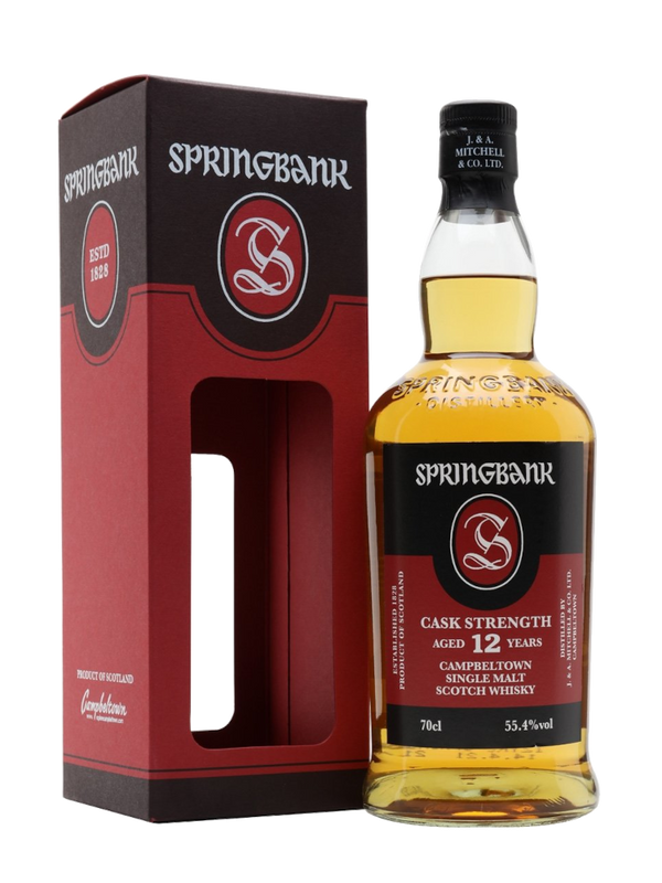 Springbank 12 Year Old Cask Strength Whisky - 2021 Release