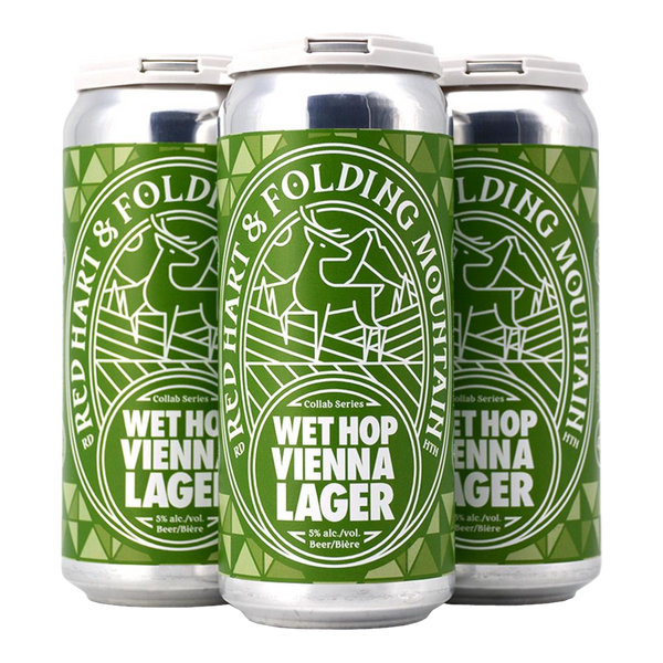 Folding Mountain Wet Hop Vienna Lager - 4 x 473mL