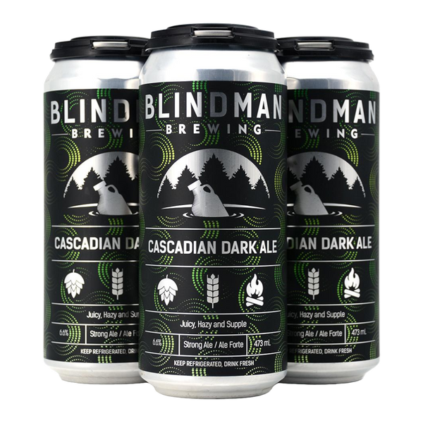 Blindman Cascadian Dark Ale - 4 x 473mL