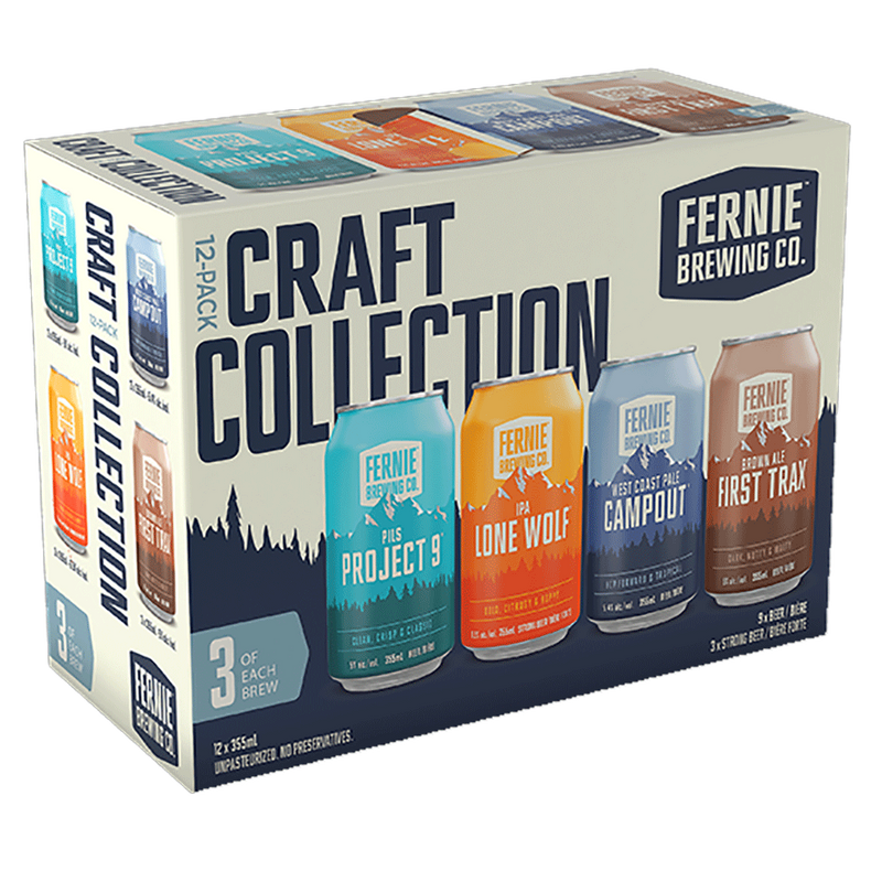 Fernie Brewing Craft Collection 2024 - 12 x 355 mL