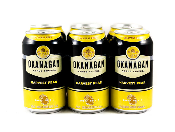 Okanagan Harvest Pear Cider - 6 x 355mL