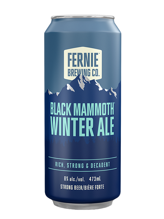 Fernie Brewing Black Mammoth Winter Ale - 473mL