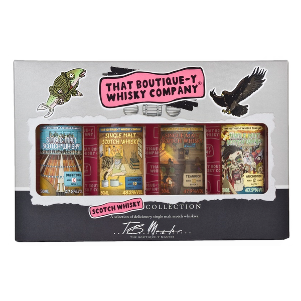 That Boutique Y Whisky Company Premium Scotch Set 4 x 50mL