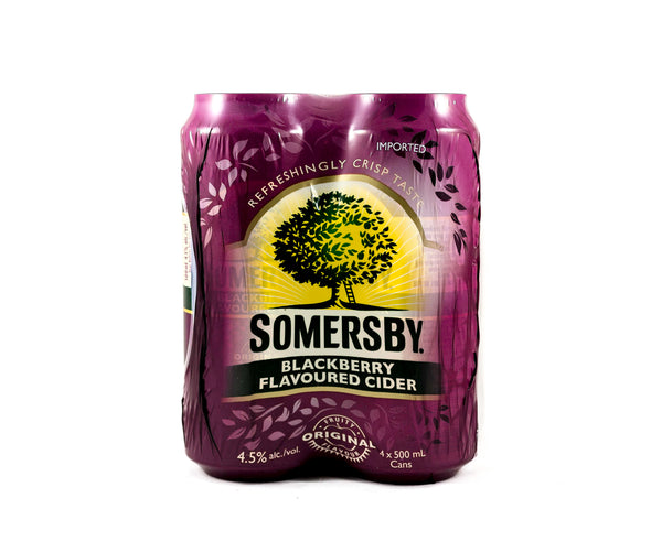 Somersby Blackberry Cider - 4 x 473mL