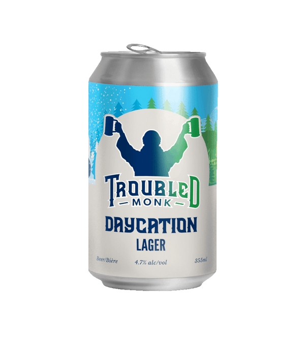 Troubled Monk Daycation Lager - 6 x 355mL