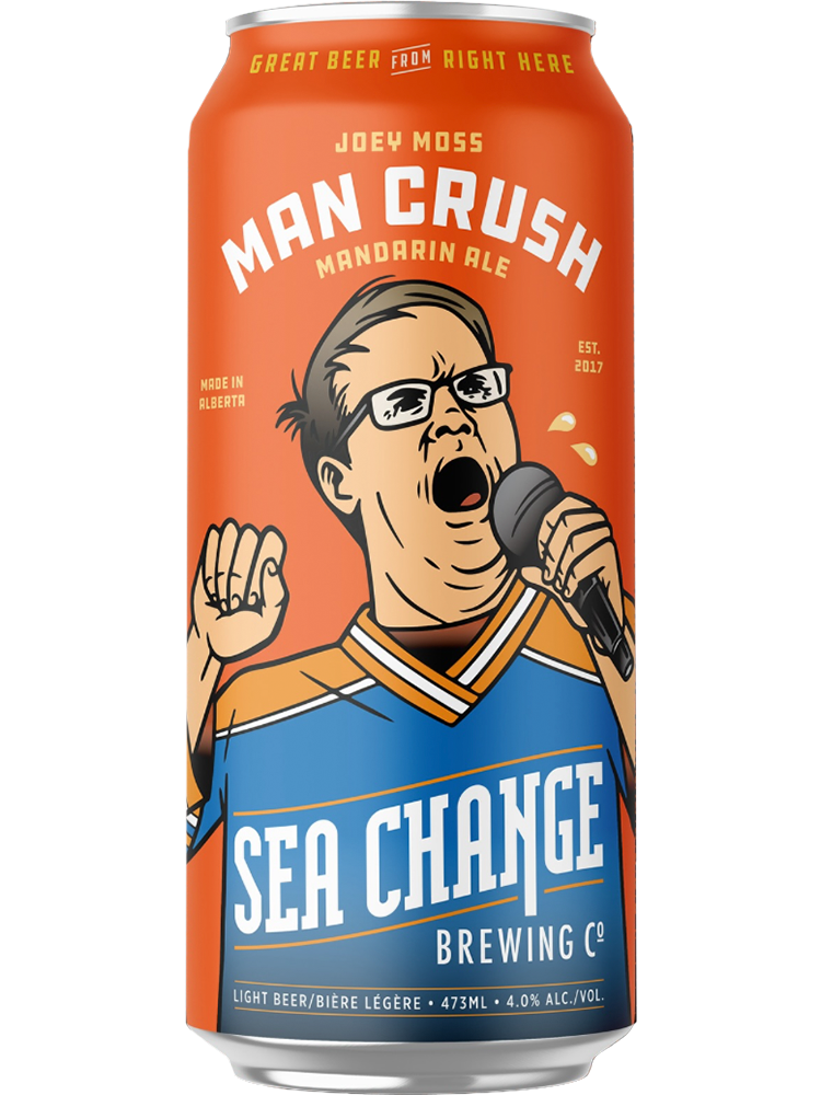 Sea Change Brewing Man Crush Mandarin Ale - 4 x 473 mL