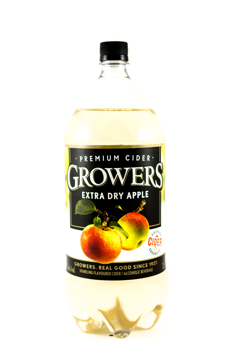 Growers Extra Dry Apple Cider - 2L
