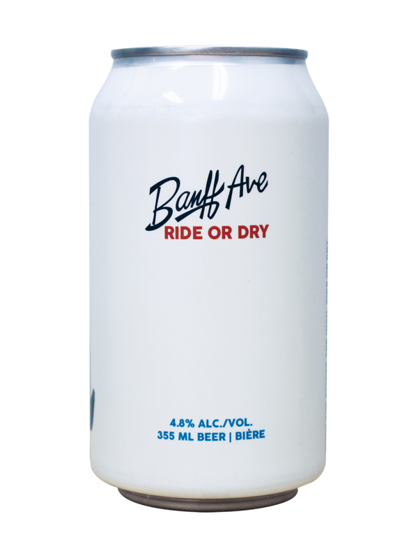 Banff Ave Brewing Ride or Dry - 6 x 355mL