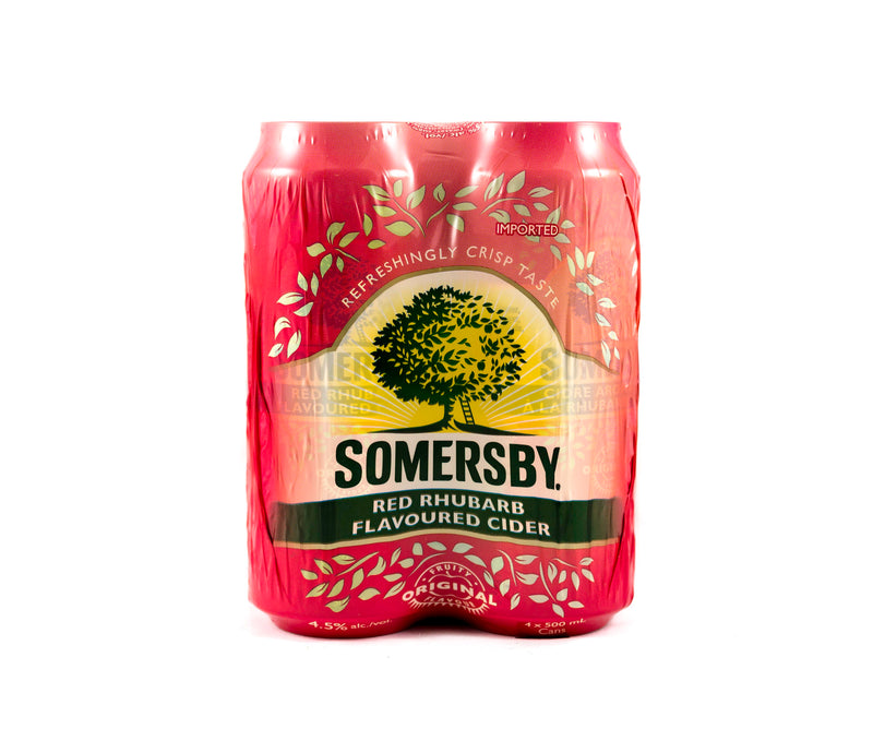 Somersby Rhubarb Cider - 4 x 473mL