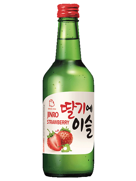 Jinro Strawberry Soju - 360mL