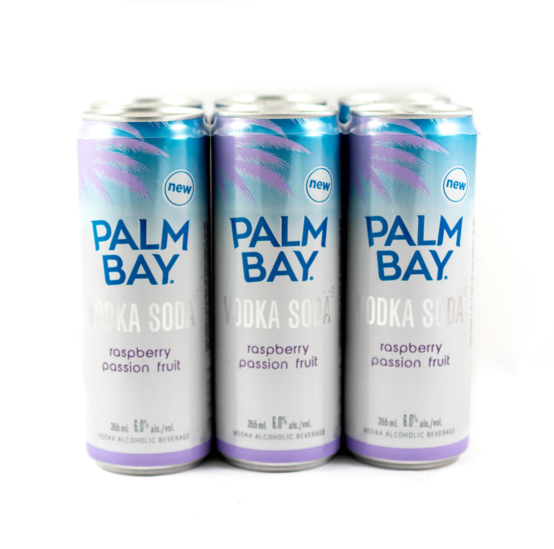 Palm Bay Vodka Raspberry Passion Fruit - 6 x 355mL