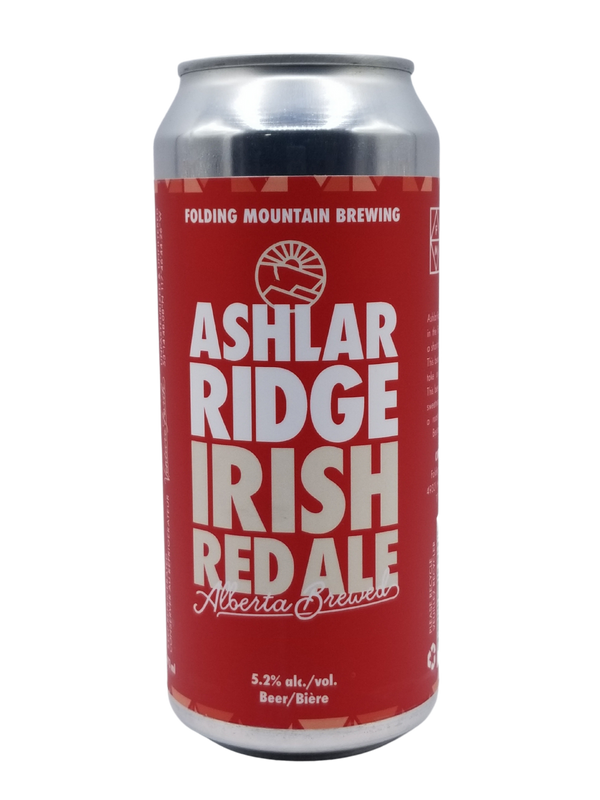 Folding Mountain Ashlar Ridge Irish Red Ale - 4 x 473mL