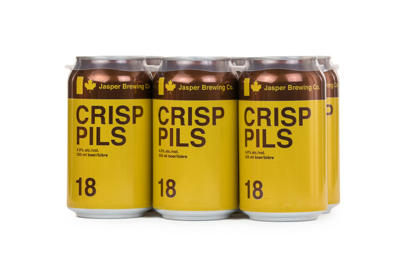 Jasper Brewing Crisp Pils - 6 x 355mL