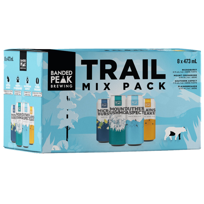 Banded Peak Trail Mix Pack - 8 x 473mL