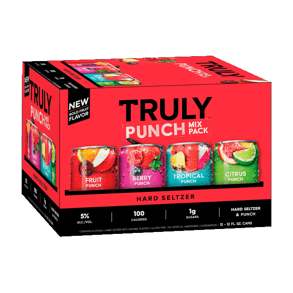 Truly Punch Hard Seltzer Mix Pack - 12 x 355mL