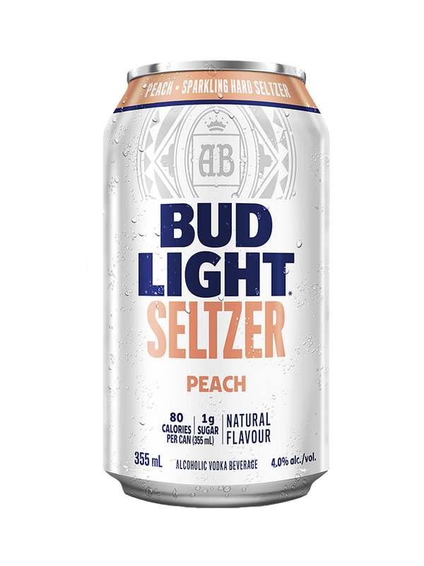 Bud Light Seltzer Peach - 6 x 355mL