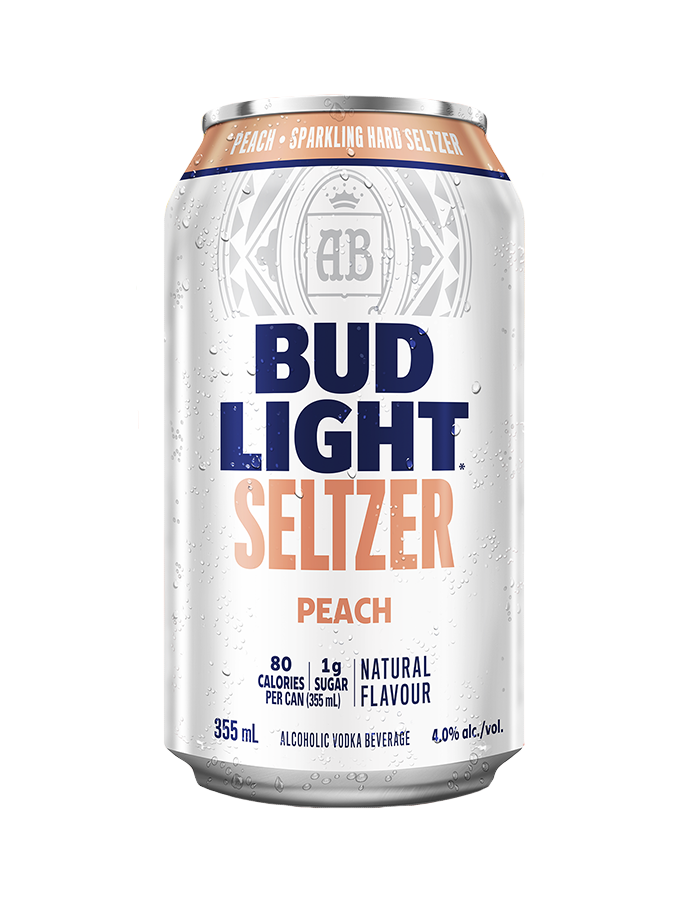 Bud Light Seltzer Peach - 6 x 355mL