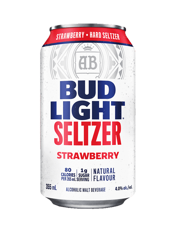 Bud Light Seltzer Strawberry - 6 x 355mL