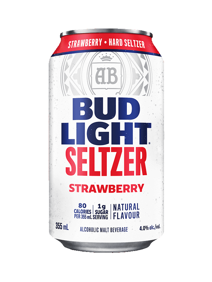 Bud Light Seltzer Strawberry - 6 x 355mL