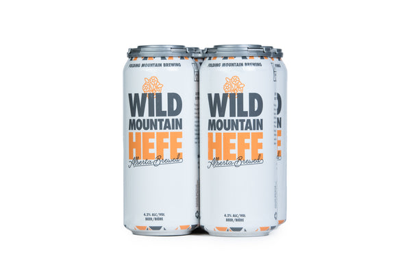 Folding Mountain Wild Mountain Hefe - 4 x 473mL