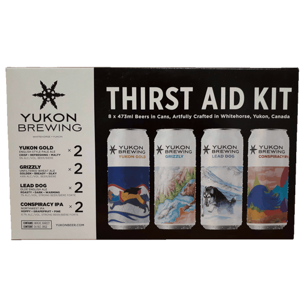 Yukon Brewing Thirst Aid Kit - 8 x 473mL