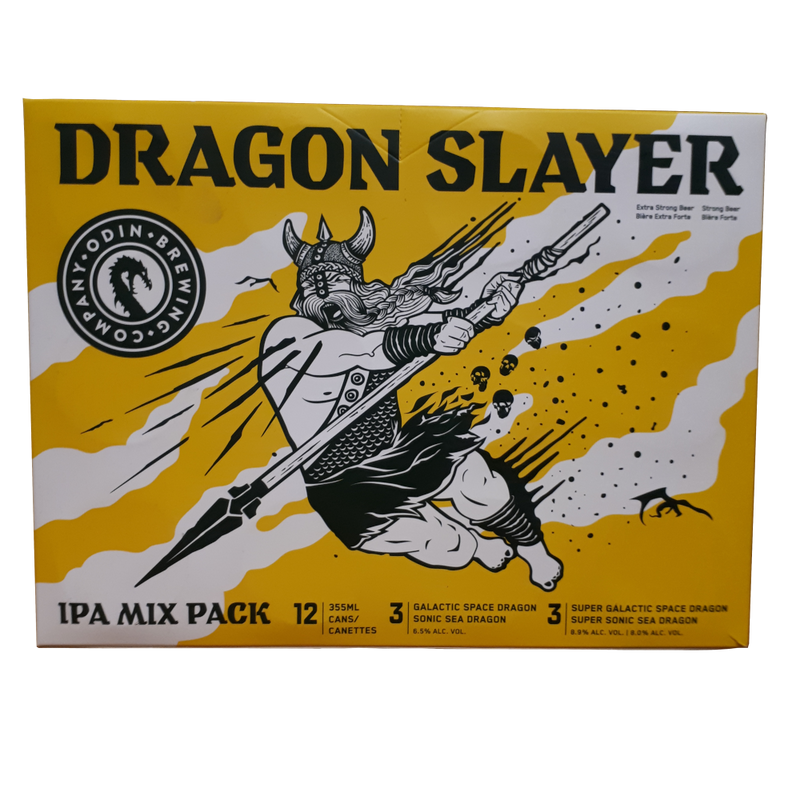 Odin Brewing Dragon Slayer IPA Mix Pack - 12 x 355mL