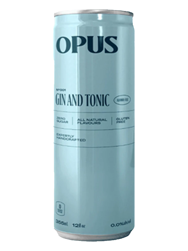 Opus Gin and Tonic - 4 x 355mL