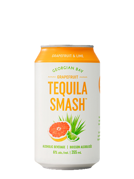 Georgian Bay Grapefruit Tequila Smash - 6 x 355mL