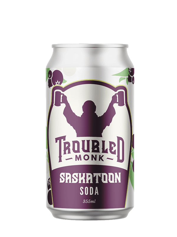 Troubled Monk Saskatoon Soda - 6 x 355mL