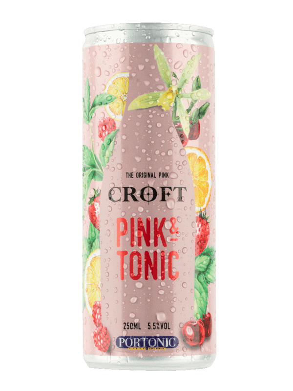 Croft Pink & Tonic Rosé - 4 x 250mL