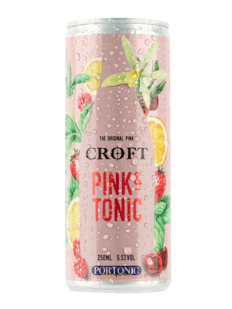 Croft Pink & Tonic Rosé - 4 x 250mL